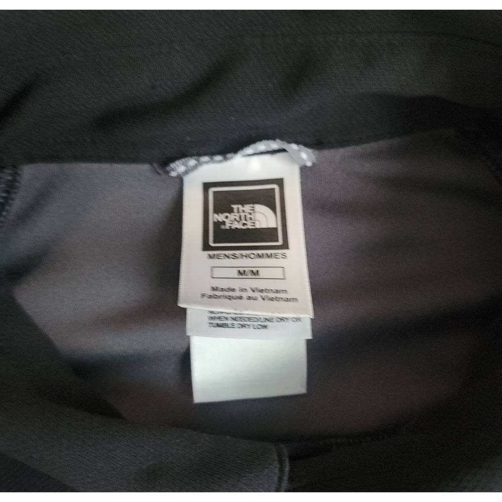 The North Face Polo Shirt Mens Size Medium Black VaporWick Short Sleeve Athletic - Picture 6 of 7